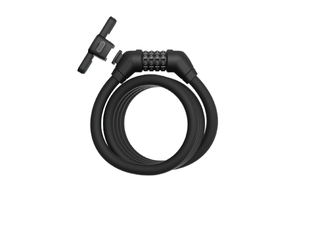 BBB CodeGuard BBL-102B Wirelås Kode, Sort, 15x1800mm, Level 8,m/brakett 