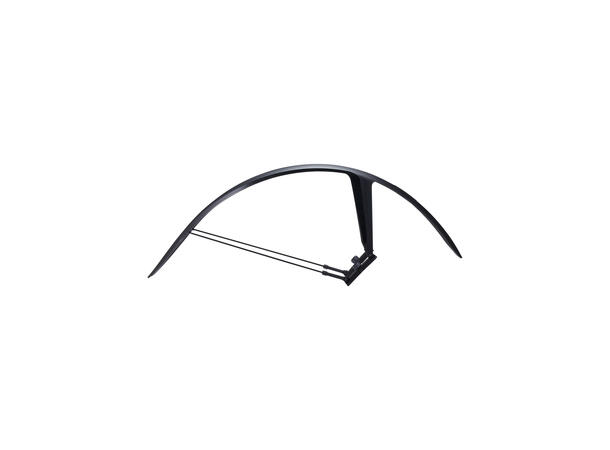 BBB DiscGuard BFD-66R Bakskjerm 28"/42-57mm, Sort, Plast 