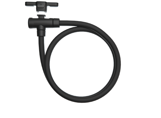 BBB KeyGuard BBL-112B Wirelås Nøkkel, Sort,15x1800mm,Level 8,m/brakett 