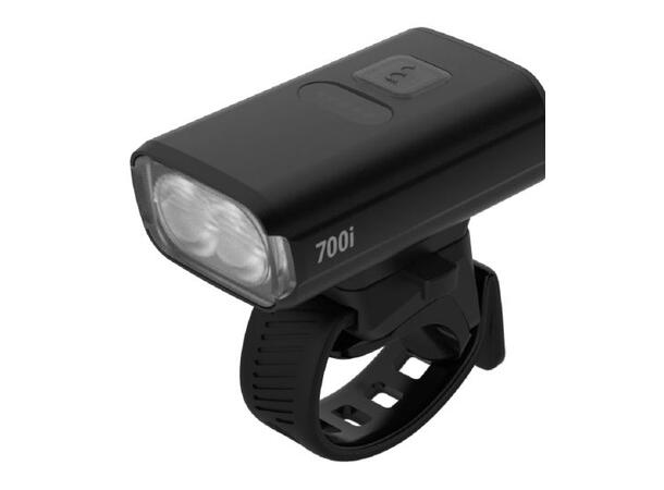 BBB NanoStrike 700i BLS-262i Frontlykt 700 Lumens, USB-C, Sort 