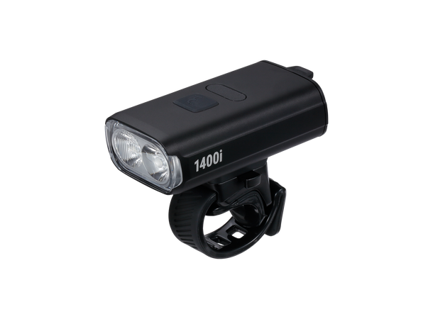 BBB StrikeDuo 1400i BLS-271i Frontlykt 1400 Lumens, USB-C, Sort 
