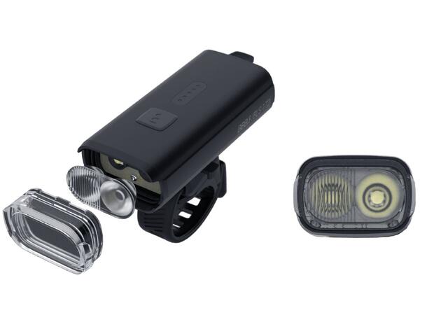 BBB StrikeDuo 2100iC+ BLS-277i Lyktesett 2100+250 lumens,Signal Pro BLS-168 Bak 