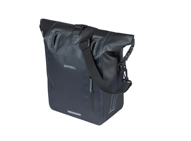 Basil Rivo MIK Hooks Sideveske 15-31Liter, MIK Hooks System, Vanntett 