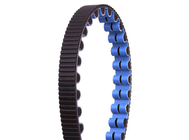 Gates Carbon Drive CDX Belte Sort/Blå 108-125T, 11mm Pitch, 12mm Bredde 