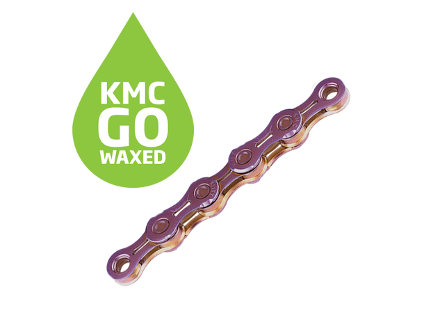 KMC TT11 Go Waxed Kjede NeoChrome 11-Delt, 118 ledd, 5.65mm 