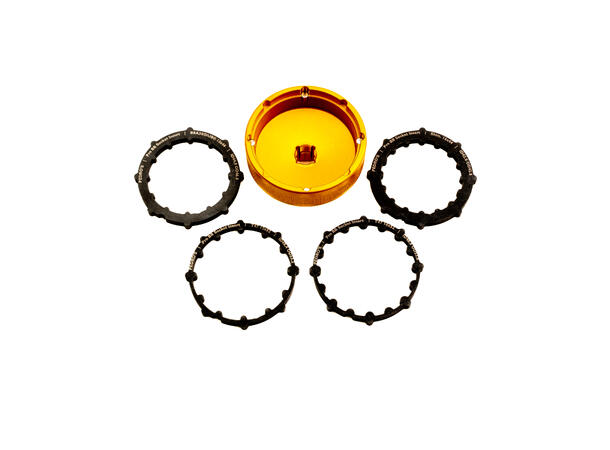 Pedro's Pro BB Kranklageravtager 5 deler, ink Socket holder 