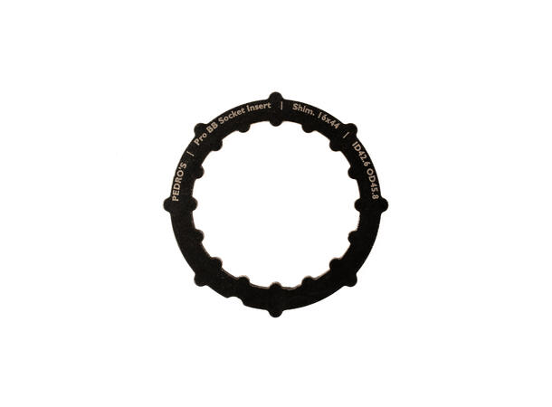 Pedro's Pro BB Kranklageravtager Til Socket holder, Shim. 16x44 