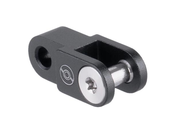 Supernova Multimount Forlenger Sort, alu, gir 25mm ekstra avstand 