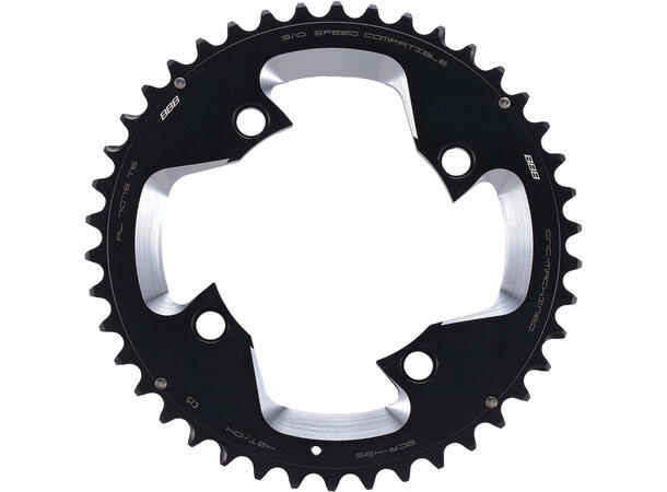 BBB MTBgear BCR-49S Krankdrev 104 BCD/4-arm, 9/10-delt, Alu 