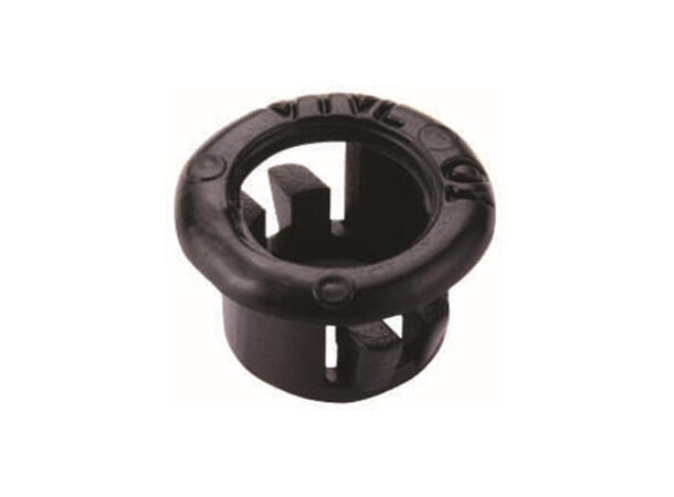 Ventilhullforing 10-pk Sort, plast, fra Ø 8.5mm > Ø 6mm 