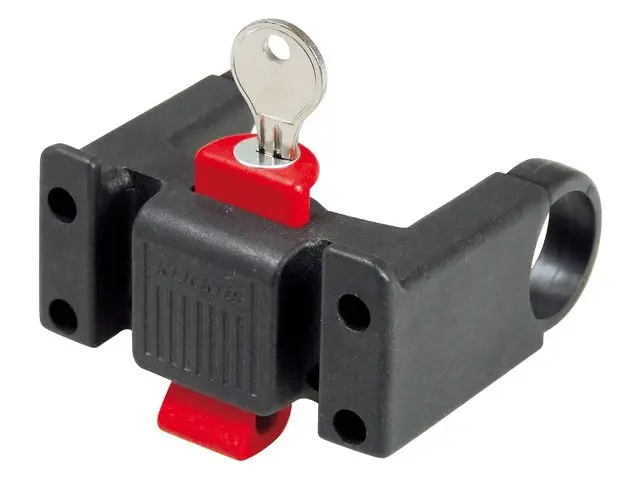 KlickFix CC-100 Universal Styrefeste Sort, maks. 7kg, til Ø22-26mm, m/lås 