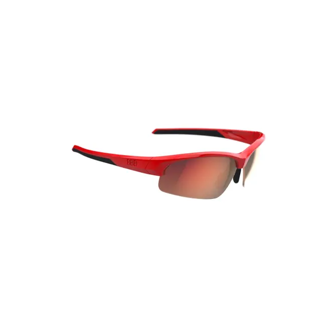 BBB Impress BSG-68 Brille Glossy Rød Small, MLC, Gule og klare ekstra glass 