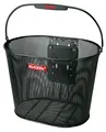 AGU Carat KlickFix Kurv Sort, metall, uten KF-brakett