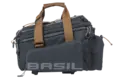 Basil Miles XL MIK Bagasjebrett Veske Sort, 9-36 ltr, ipx3, ink MIK System
