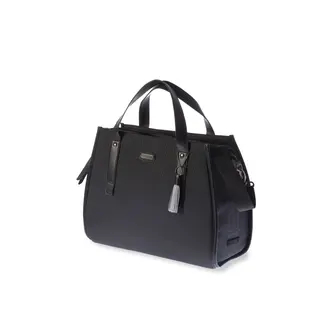 Basil Noir Business Veske Sort, 17 ltr, Vanntett(IPX3)