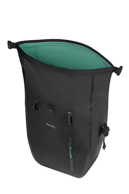 Basil Rivo MIK Hooks Sideveske 15-31Liter, MIK Hooks System, Vanntett 