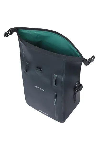 Basil Rivo MIK Hooks Sideveske 15-31Liter, MIK Hooks System, Vanntett 