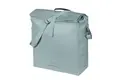 Basil Urban Load Pro SingleMIK Sideveske Sølv/Blå, 19-24Liter, MIK Hooks System