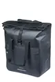 Basil Urban Dry Neo ShopperMIK Sideveske Sort, 23-26Liter, MIK Hooks System,vannt