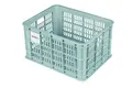Basil Crate Large Kasse Sølv/Blå, 40L, resirkulert