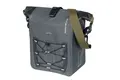 Basil Navigator MIK Studs Sideveske M Grå,15l,Vanntett IPX3,ink MIK-Studsystem