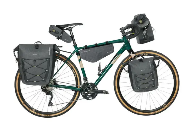 Basil Navigator Storm Seteveske Grå, 1.5l, Vanntett(IPX3) 