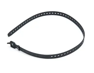 Aeroe StretchLock Strap Festestropp 75cm/30", sort, Polyurethane / Nylon