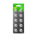 GP Ultra Plus 2032 Knappcell Batteri 3V 10 stk, ø20mmx3.2mm, Lithium