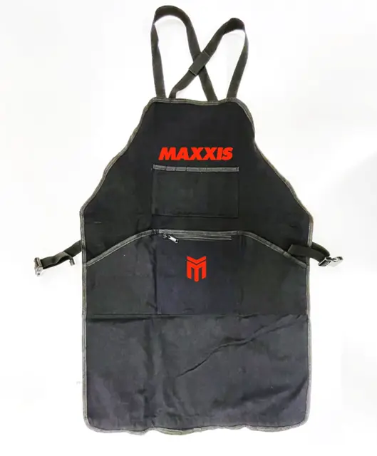 Maxxis Mekaniker Forkle Sort, glidelås-lomme, 3/4 lengde 