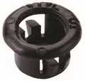 Ventilhullforing 100pk Sort, plast, fra Ø 8.5mm > Ø 6mm