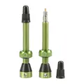 Tubolight Tubeless Ventil 50mm PAR Grønn Presta, alu, 12gr (par)