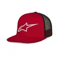 Alpinestars Corp Trucker Caps Rød/Sort One Size, Snap back