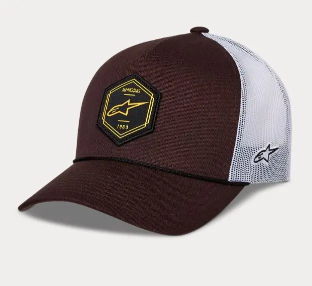 Alpinestars Hexeon Caps Brun One Size, Snap back 
