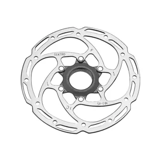 Tektro TR-45 CL 2.3 Bremseskive 2.3mm, Centerlock, Stål-Spider