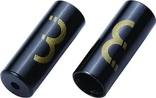 BBB CableEnd BCB-152 Endehylser 4mm, 100stk, sort alu, m/støvpakning