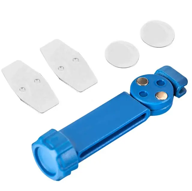 DLR Piston Spreader Stempelpresse Blå, inkl. plater til 2 eller 4 stempler 