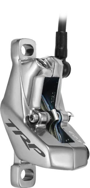 TRP EVO Pro Skivebrems Grå Høyre 309gr, HD-M9040, 1900mm ledning, u/skive 