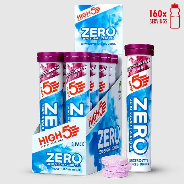 HIGH5 Zero Solbær 8pk, 80gr - 20 tabletter 