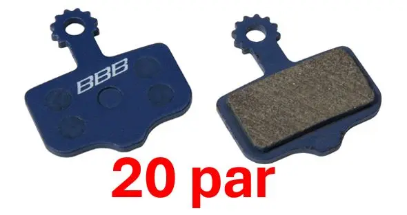 BBB DiscStop HP BBS-441D Skiveklosser 20 par, Avid, SRAM 