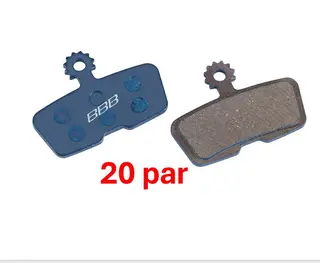 BBB DiscStop HP BBS-442D Skiveklosser 20 par, Avid Code