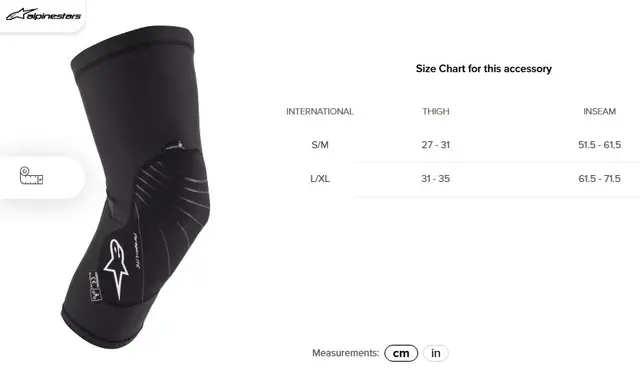 Alpinestars Paragon Lite Knebeskytter JR Sort. Level 1, xxxgr 