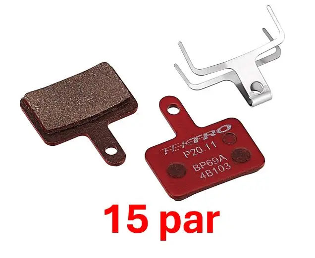 Tektro Skiveklosser 2-piston Resin15 Par P20.11, Tektro / TRP 2-stempler+ Shimano 
