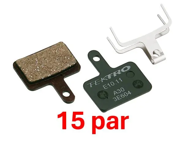 Tektro Skiveklosser 2-piston Resin15 Par E10.11, Tektro / TRP 2-piston + Shimano 