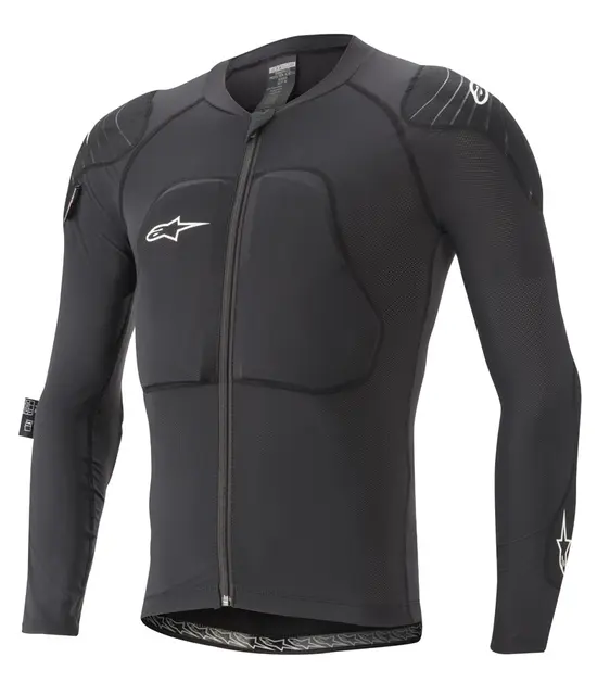 Alpinestars Paragon Lite Besk. Jakke Sort, Level 1, 790gr 
