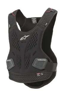 Alpinestars Bionic Pro Bryst-/Ryggplate Sort, Level 1 rygg, 936gr