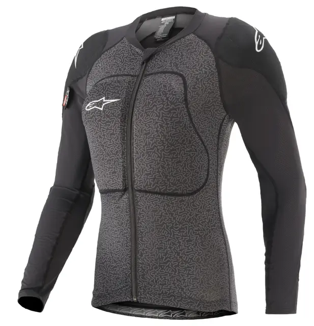 Alpinestars Stella Paragon Lite B.Jakke One Size DAME, Sort/Grå, Level1, 790gr 