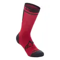 Alpinestars Winter Thermal Sokker Rød, Large (44 - 47),17cm, Thermolite®