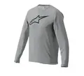 Alpinestars A-Dura Ride LS Trøye Large, Grå, Regular Fit