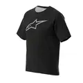 Alpinestars A-Dura Ride SS Trøye Large, Sort, Regular Fit