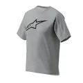 Alpinestars A-Dura Ride SS Trøye Large, Grå, Regular Fit